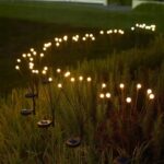 Lampa solarna wbijana Daisy czarny 75 cm 2 szt. - obrazek 8
