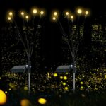 Lampa solarna wbijana Daisy czarny 75 cm 2 szt. - obrazek 7
