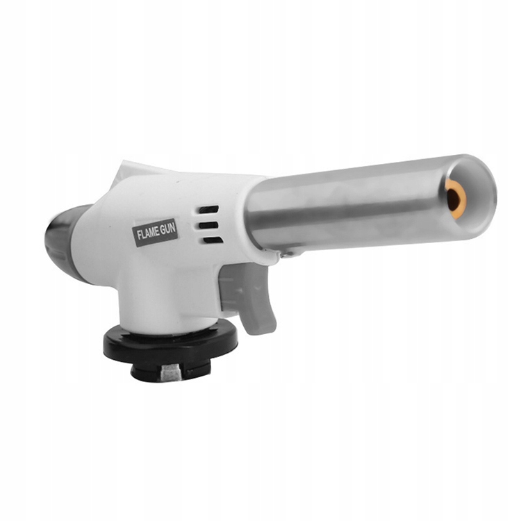 0343394fdc88dc6db0f7093946d06650.jpg PALNIK BIAŁY PIEZOZAPALARKA GAZOWY NA KARTUSZ CERAMICZNY LUTLAMPA FLAME GUN - obrazek 1