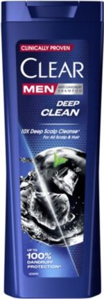 SZAMPON CLEAR DEEP CLEAN MEN 360 ml - obrazek 2