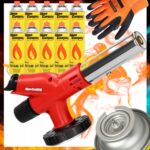 Zestaw Palnik Gazowy Etna 10x Kartusz Gaz Alpen Camping Rękawice Gratis - obrazek 2