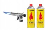 PALNIK TIROSS MODEL TS-708 MARKOWY 360 Z PIEZO + 2x GAZ TIROSS 227g 400ml
