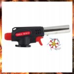 Palnik Gazowy TORCH 360 M961-C Piezo 6x Kartusz Tiross Rękawice Gratis - obrazek 3