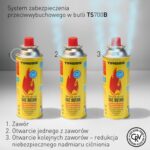 GAZ KARTUSZ 227g TYP MSF-1a SYSTEM CRV TS-700B-4 - obrazek 4