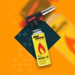 1xPalnik gazowy na Kartusze Torch Czarno - Czerwony M-961C + 4 x GAZY ALPEN - obrazek 4