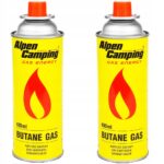 2X KARTUSZ GAZOWY NABÓJ GAZ DO KUCHENKI PIECYKA PALNIKA ZAPALNICZKI 400ml