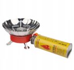 KUCHENKA TURYSTYCZNA MINI Z OSŁONĄ POLOWA GAZOWA + 4 x GAZ TIROSS 400ml - obrazek 5
