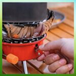 Kuchenka Turystyczna Mini z Osłoną 4x Kartusz Alpen Camping Rękawice Gratis - obrazek 6