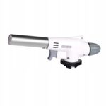 1x Palnik Gazowy Ceramiczny FLAME GUN BIAŁY + 6 x Gaz Kartusz TIROSS 400 ml - obrazek 4