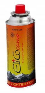 1 x Gaz Kartusz Nabój Gazowy ELICO - ZAWÓR BAGNETOWY - D - 393ml/220g