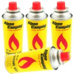 PALNIK MOSIĘŻNY CIENKI ZŁOTY GAZOWY ZŁOTY + 4x Kartusze Alpen Camping 400ml - obrazek 7