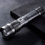 1xMOCNA LATARKA TAKTYCZNA LED XHP90 ZOOM SURVIVALOWA CREE AKUMULATOROWA USB - obrazek 12