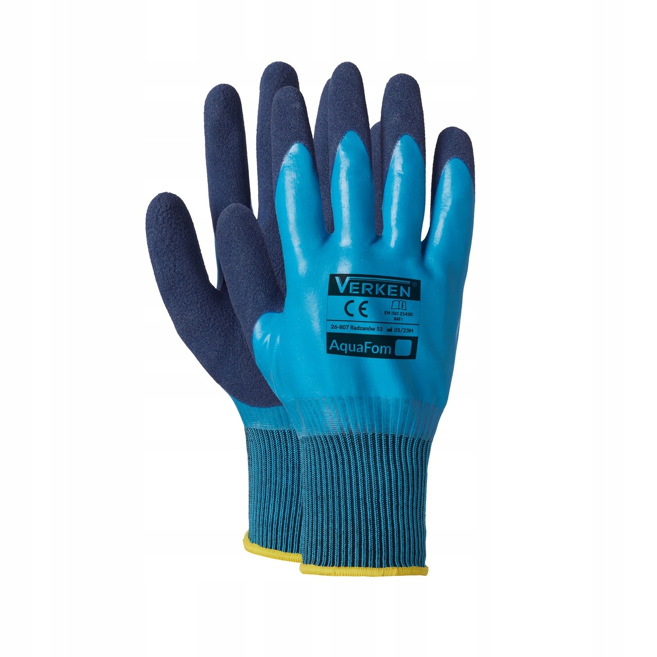 2f828175d31020f19b314f68e1b85b68.jpg Rękawice Robocze -V- AquaFom roz. 10/XL - obrazek 1