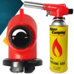 PALNIK GAZOWY NA KARTUSZE ALPEN VULCANO GRILL + 6 x GAZ ALPEN CAMPING 400ml - obrazek 8