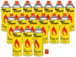 16X KARTUSZ GAZOWY NABÓJ GAZ DO KUCHENKI PIECYKA PALNIKA ZAPALNICZKI 400ml