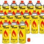 16X KARTUSZ GAZOWY NABÓJ GAZ DO KUCHENKI PIECYKA PALNIKA ZAPALNICZKI 400ml