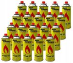 GAZ kartusz NABÓJ gazowy ALPEN CAMPING 400ml x20 kuchenka turystyczna PALNI