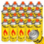 GAZ KARTUSZ WKŁAD 400ML KUCHENKA GAZOWA PALNIK FIRMY ALPEN CAMPING 20 sztuk