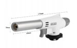 Zestaw 8 x Gaz Kartusz TIROSS 400ml + 1 x Palnik FLAME GUN BIAŁY CERAMICZNY - obrazek 6