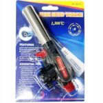 PALNIK GAZOWY M-961 C Czarno Czerwont 360 + 6 x WKŁAD KARTUSZ ALPEN CAMPING - obrazek 5