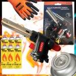 Palnik Gazowy Markowy Torch Multi Purpose 6 x Kartusz Alpen Rękawice Gratis - obrazek 2