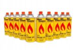 MARKOWY KARTUSZ GAZOWY ALPEN CAMPING DO KUCHENKI PALNIKA 400ml - 10 sztuk