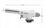 1x Palnik Gazowy Ceramiczny FLAME GUN BIAŁY + 6 x Gaz Kartusz TIROSS 400 ml - obrazek 11