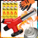 Zestaw Palnik Gazowy Etna 8x Kartusz Gaz Alpen Camping Rękawice Gratis - obrazek 2