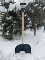ŁOPATA 450 mm KOMPLET CZARNA - obrazek 6