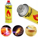 10x KARTUSZE GAZOWE ALPEN CAMPING GAZ DO KUCHENKI PALNIKA + RĘKAWICE BHP - obrazek 9