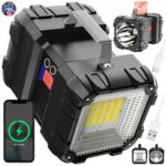 LATARKA LED AKUMULATOROWA SZPERACZ DWUSTRONNA