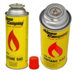 GAZ KARTUSZ GAZOWY NABÓJ KUCHENKI PALNIKA ALPEN CAMPING 400ML 5 SZTUK - obrazek 2