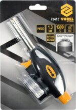 MARKOWY PALNIK PISTOLET GAZOWY Z PIEZO VOREL - 73413 + 6x GAZ ALPEN CAMPING - obrazek 3