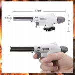 Palnik Gazowy FLAME GUN 920 Ceramiczny Piezo 4x Kartusz Tiross Rękawice - obrazek 5
