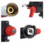 PALNIK GAZOWY 360° TORCH M-691C CZARNO CZERWONY WIELOZADANIOWY + GAZ TIROSS - obrazek 4