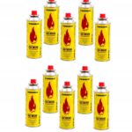 10 x Kartusz Gazowy Tiross TS -700 227 g 400 ml do kuchenki palniki piecyka