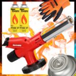 Zestaw Palnik Gazowy Etna 2x Kartusz Gaz Alpen Camping Rękawice Gratis - obrazek 2