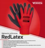 Rękawice Robocze -V- RedLatex roz. 11/XXL - obrazek 3