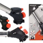 ZESTAW MARKOWY PALNIK GAZOWY YATO YT-36710 360 Z PIEZO + 4x GAZ ALPEN 400ml