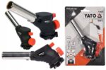 ZESTAW MARKOWY PALNIK GAZOWY YATO YT-36710 360 Z PIEZO + 4x GAZ ALPEN 400ml