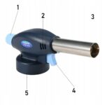 PALNIK GAZOWY FLAME GUN -915- NIEBIESKI - - obrazek 5