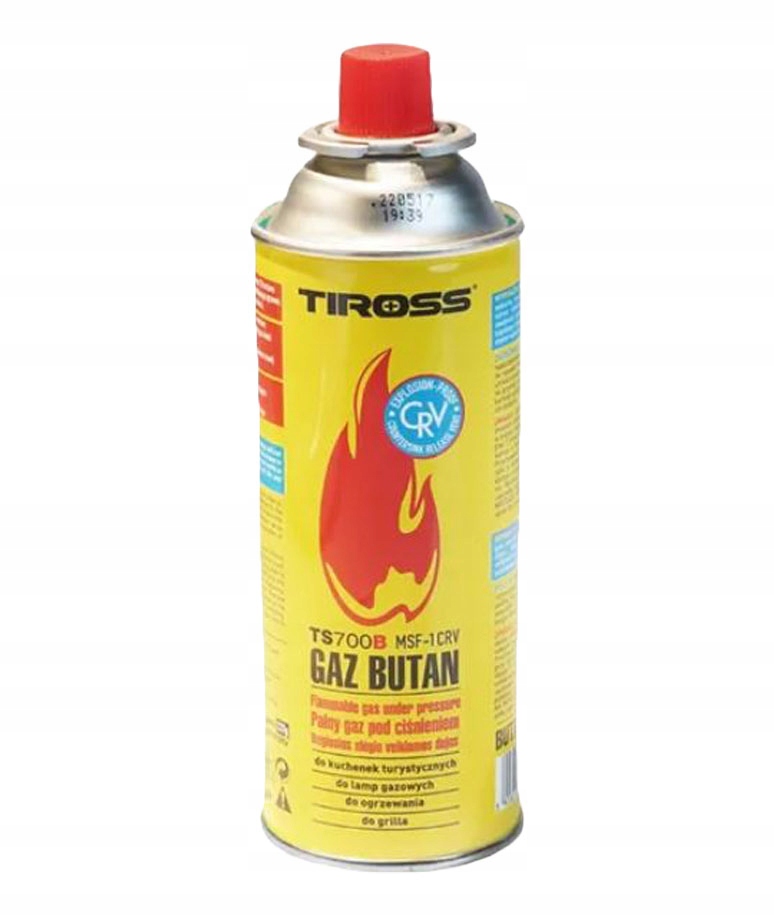 8ebf7d85fc4f99a201ca306ad6de2058.jpg KARTUSZ GAZOWY NABÓJ GAZOWY GAZ WIELOZADANIOWY TIROS 400ml TS700B - obrazek 1