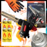 Palnik Gazowy Markowy Torch Multi Purpose 4x Kartusz Alpen Rękawice Gratis - obrazek 2