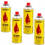 Zestaw Palnik Gazowy Dekarski 360 MOCNY + 4 x Gaz Kartusz TIROSS 227g/400ml - obrazek 2