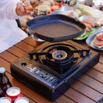 KUCHENKA TURYSTYCZNA CERAMICZNA Z WALIZKĄ +4x KARTUSZE GAZOWE ALPEN CAMPING - obrazek 10