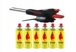 MARKOWY ZESTAW PALNIK PISTOLET GAZOWY TIROSS TS - 705 + 6x GAZ TIROSS TS700