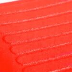 HUŚTAWKA DLA DZIECI OGRODOWA ŁAWECZKA DESKA SIEDZISKO CZERWONA PLASTIKOWA - obrazek 4