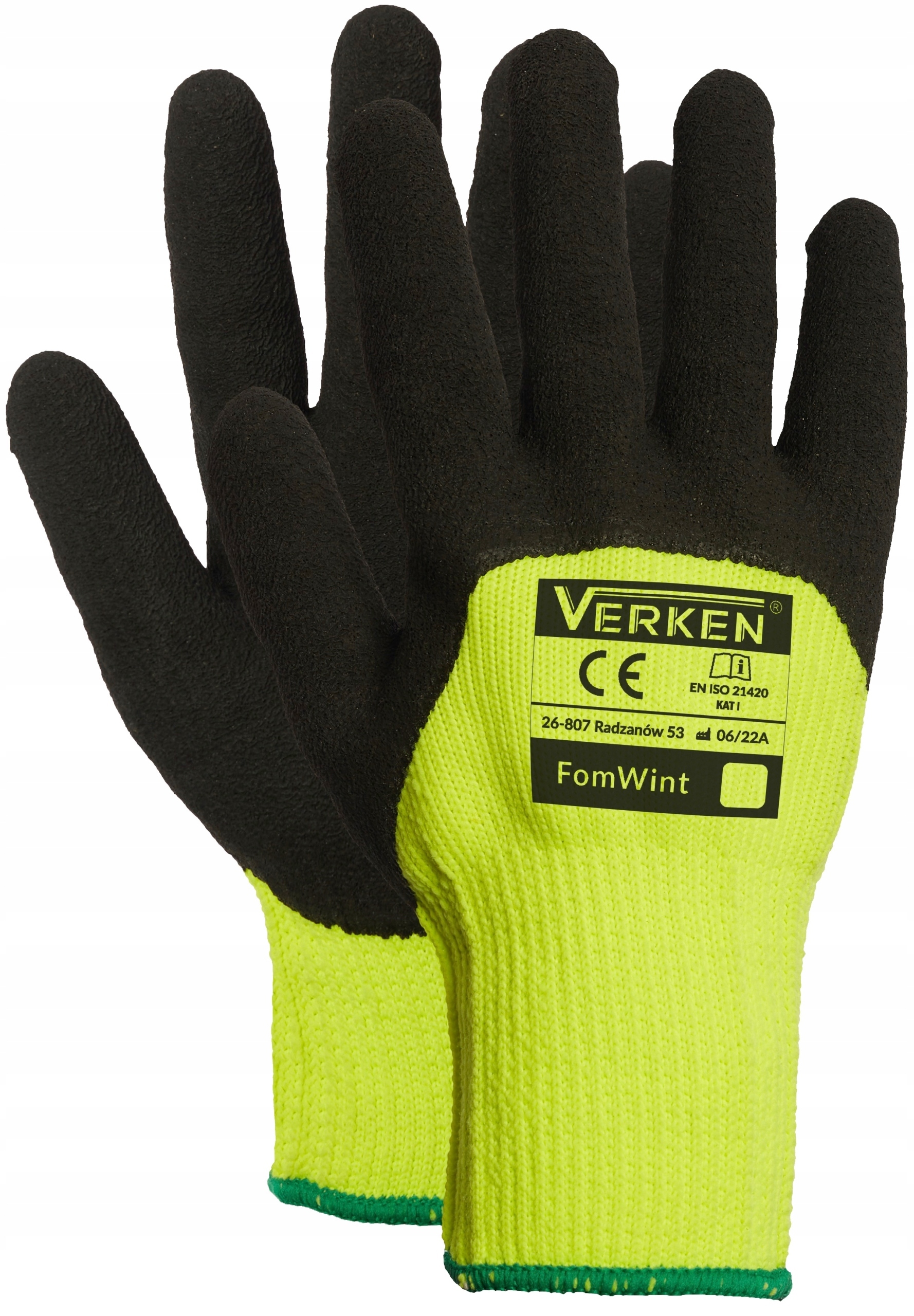 97509f0b31649bfcd6f0857382afabf3.jpg Rękawice Robocze -V- FomWint roz. 10/XL - obrazek 1