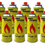 GAZ NABÓJ KARTUSZ WKŁAD ALPEN CAMPING 400ML KUCHENKA GAZOWA PALNIK 8 SZTUK