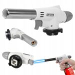 PALNIK BIAŁY PIEZOZAPALARKA GAZOWY NA KARTUSZ CERAMICZNY LUTLAMPA FLAME GUN - obrazek 4